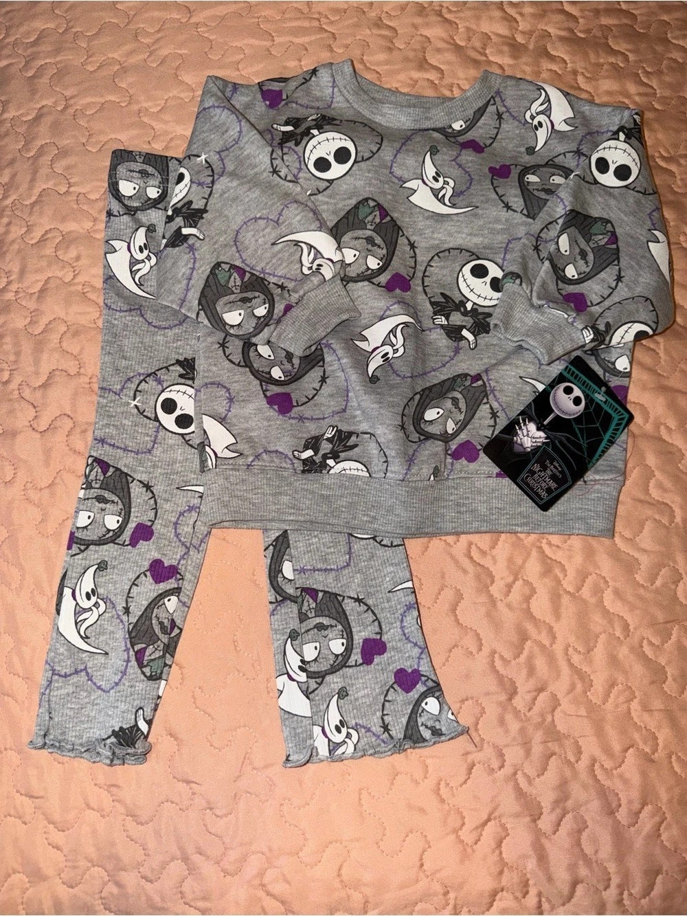 Disney The Nightmare Before Christmas Baby Girls Set.